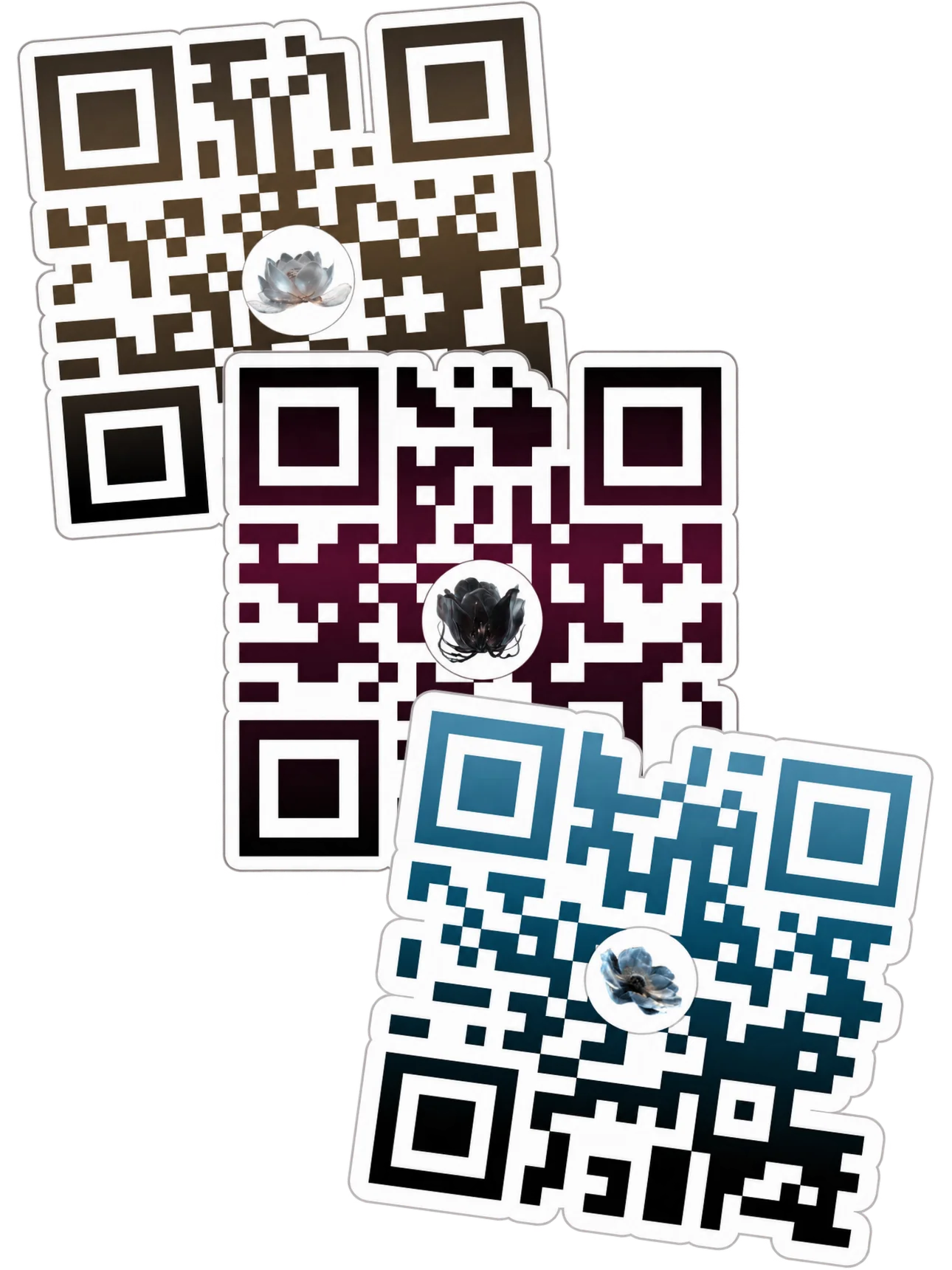 Hollow Eye QR STICKER + Daily Poetry Experience [AUDIO] product image (4)