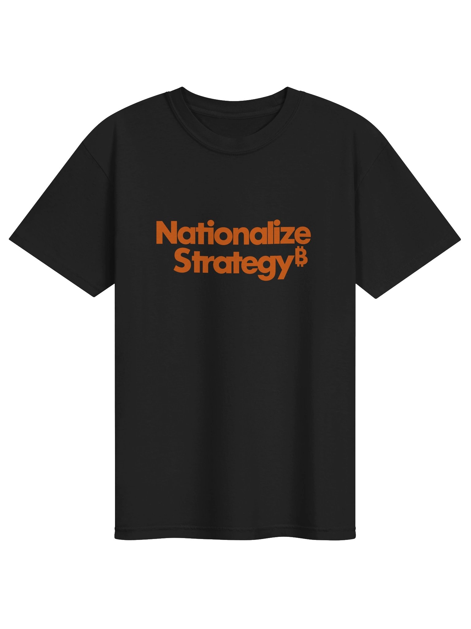 Nationalize Strategy Tee - Black product image (1)