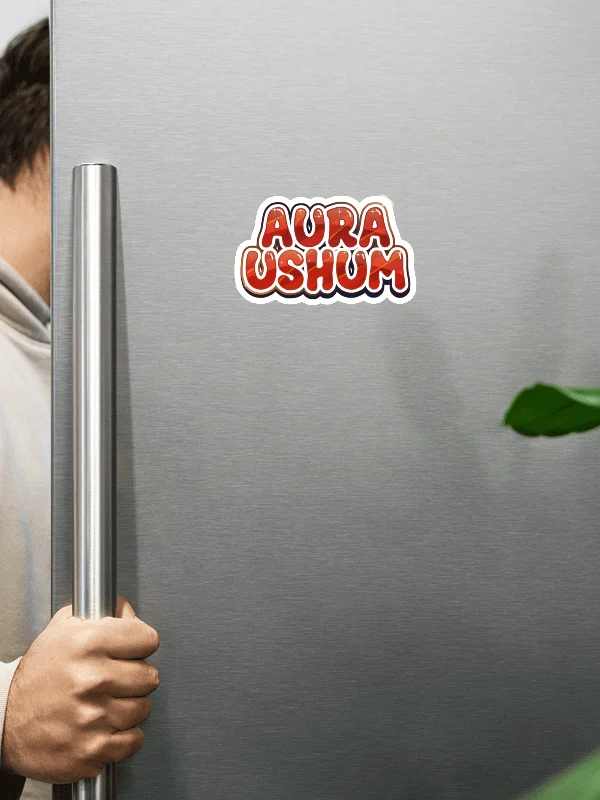 Aura Ushum Logo Magnet product image (1)