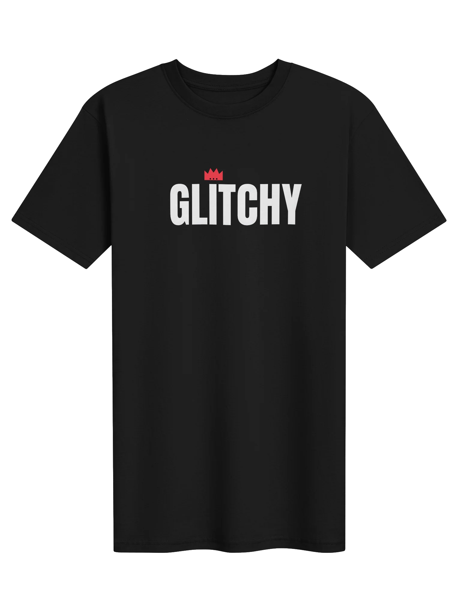 GLITCHY Crown Tee product image (1)