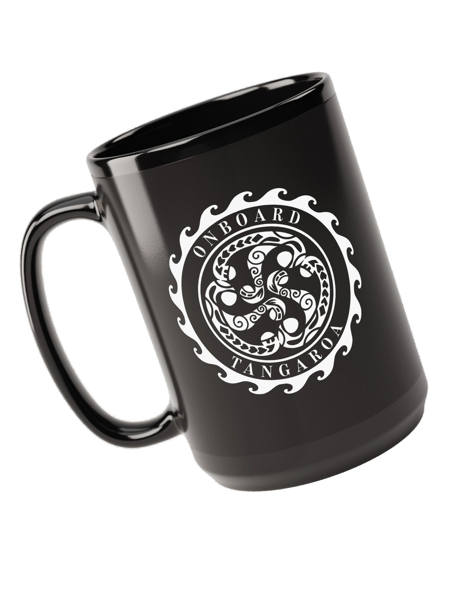 Black Mug – Tangaroa Logo product image (5)