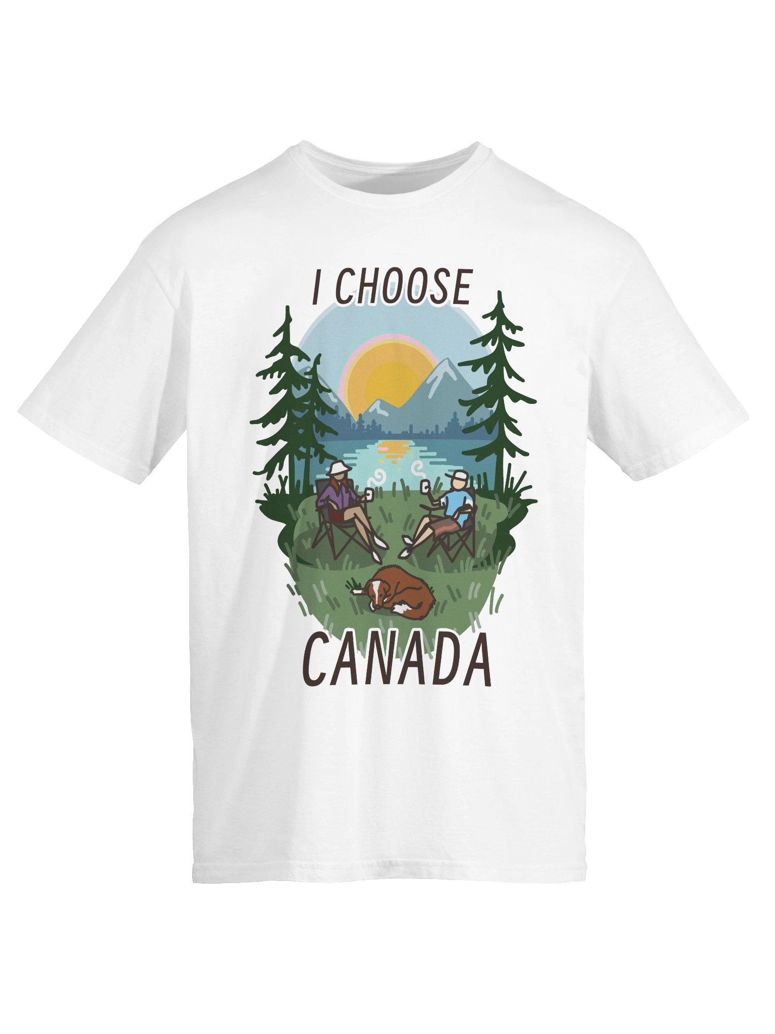 I CHOOSE CANADA graphic T by Claus Kellerman POV product image (18)