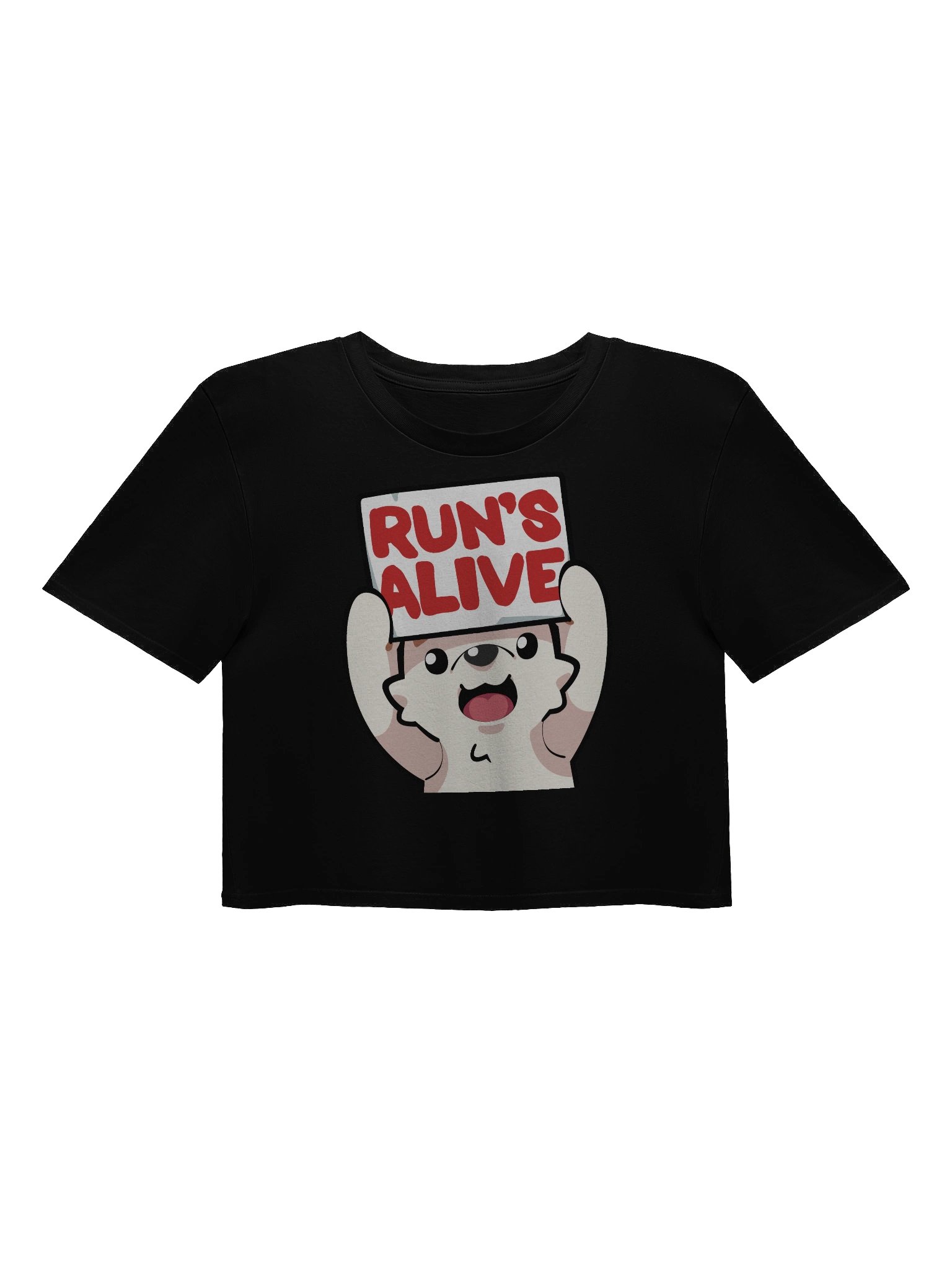 Run's Alive Crop Top product image (4)