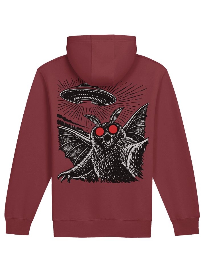 MOTHMAN SELFIE ZIP UP HOODIE product image (1)