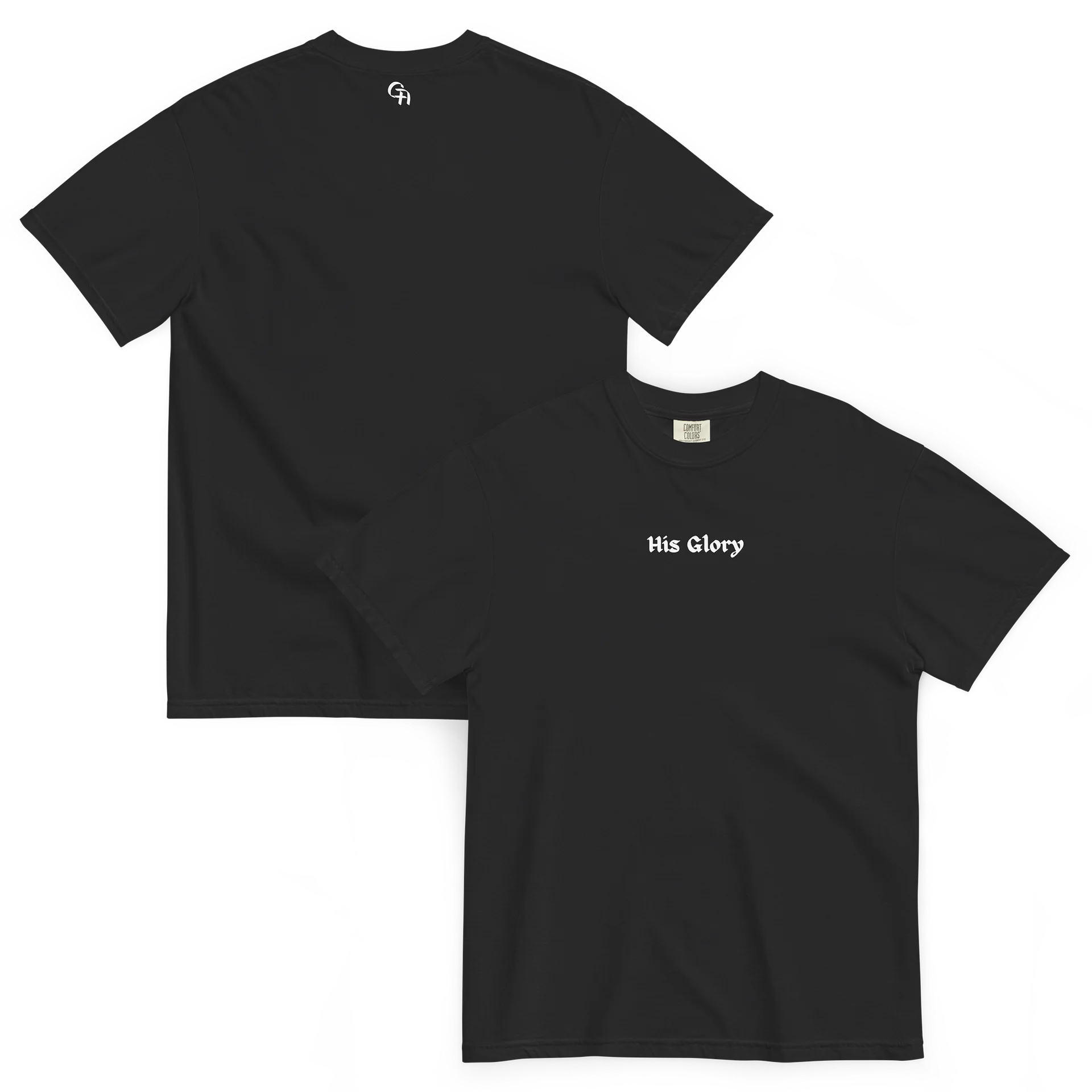 HIS GLORY TEE - BLACK product image (3)