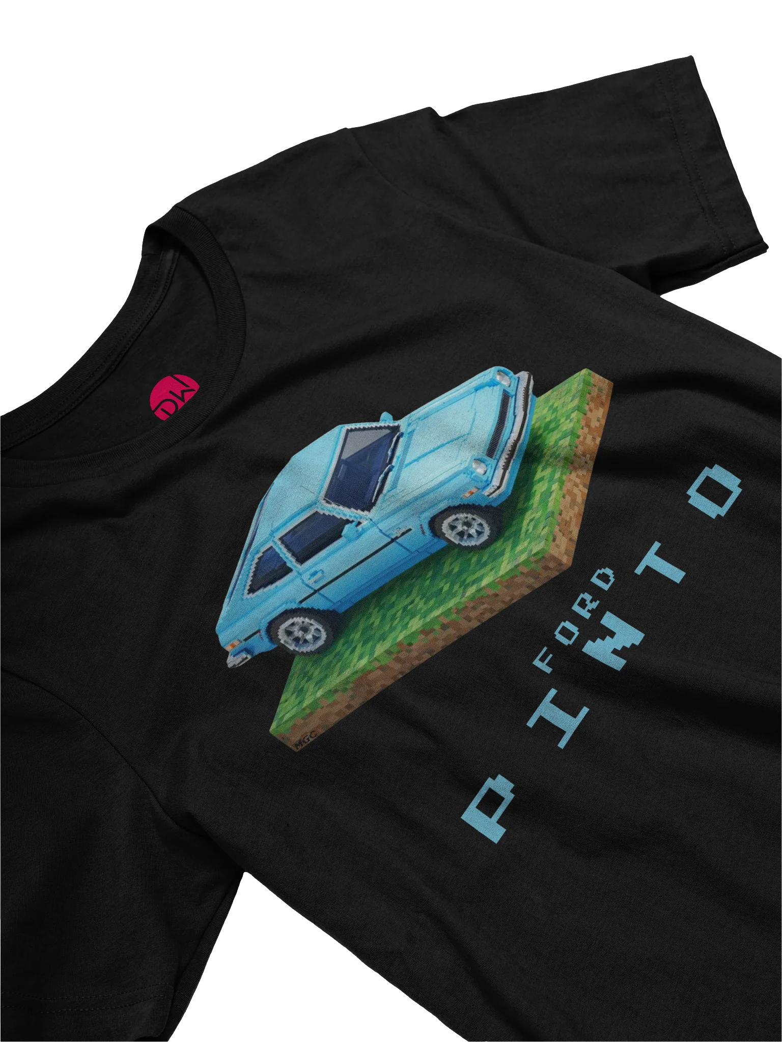 Baby Blue Ford Pinto Shirt (Pixel, Retro, Minecraft) product image (3)