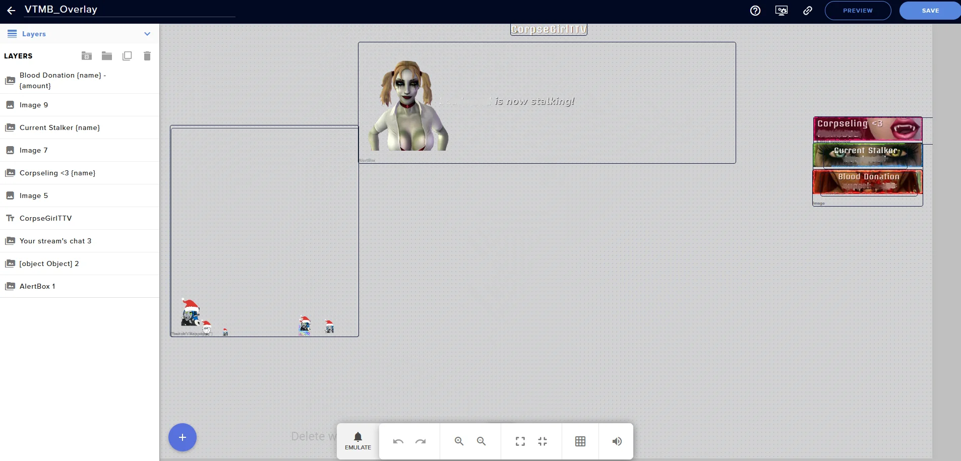 Vampire The Masquerade Layout (Streaming) product image (3)