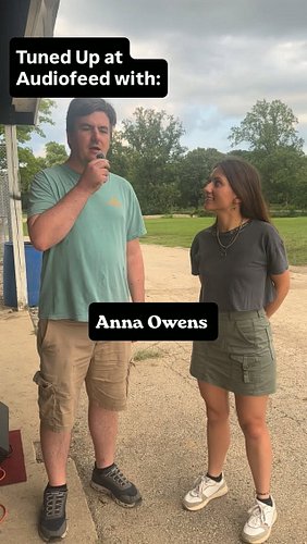 Audiofeed reflections with @annaowensmusic. You can also catch her at @immersionmusicfestival in Ohio this coming Labor Day w...