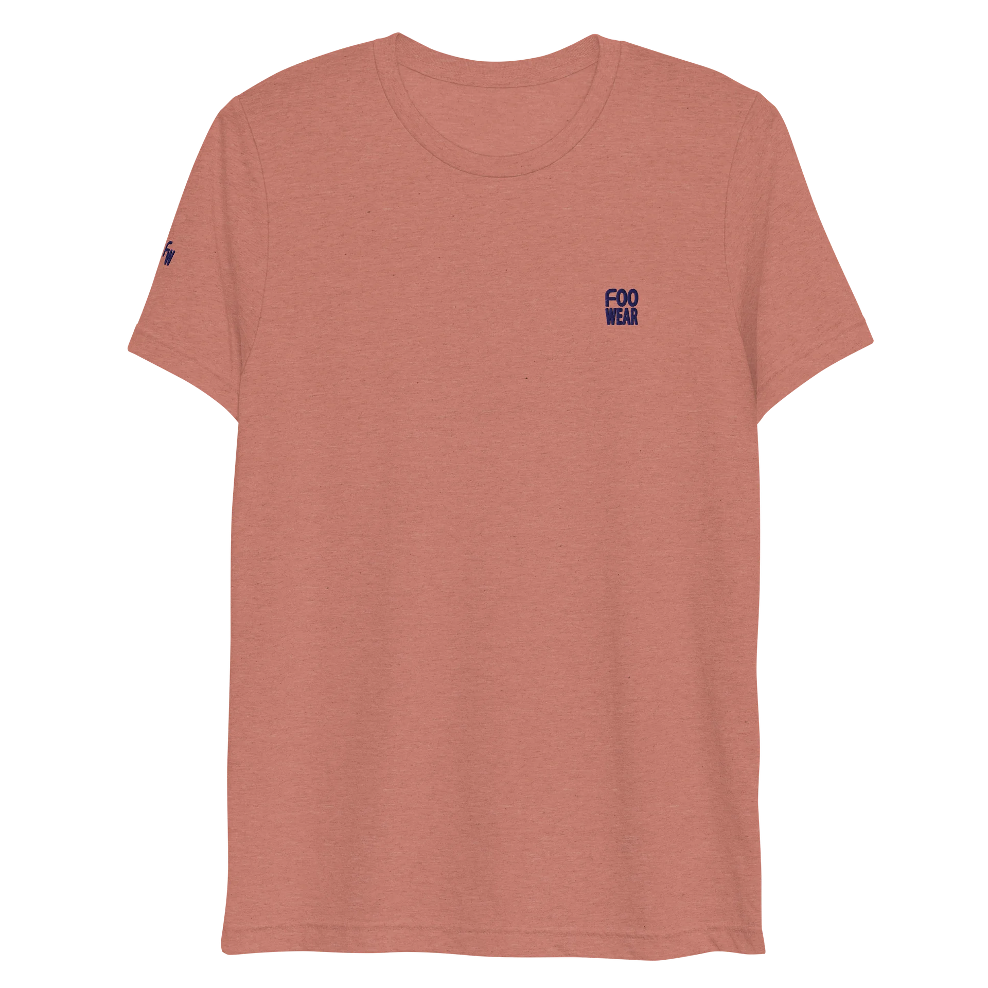 Embroidered Monogram T-Shirt in Mauve Red with Backprint product image (9)