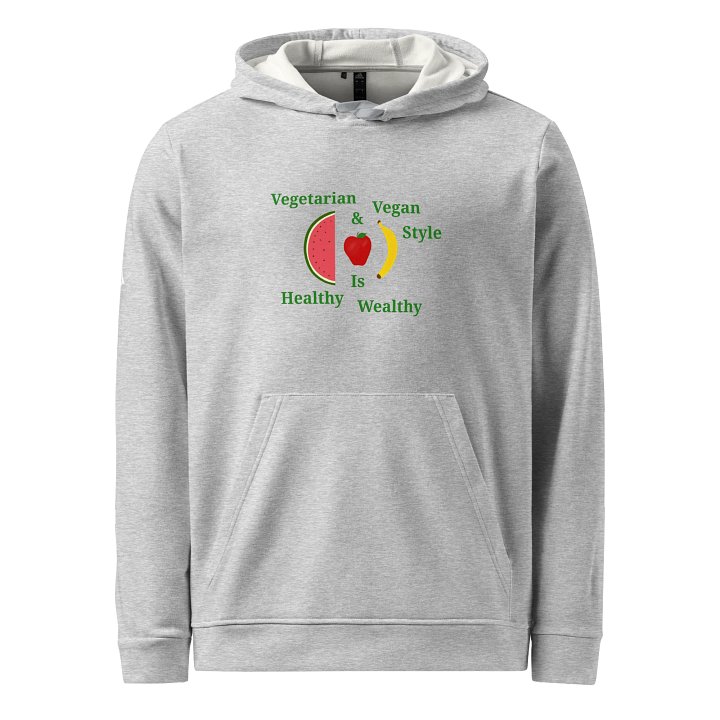 Healthy Wealthy Vegetarian Hoodie product image (1)