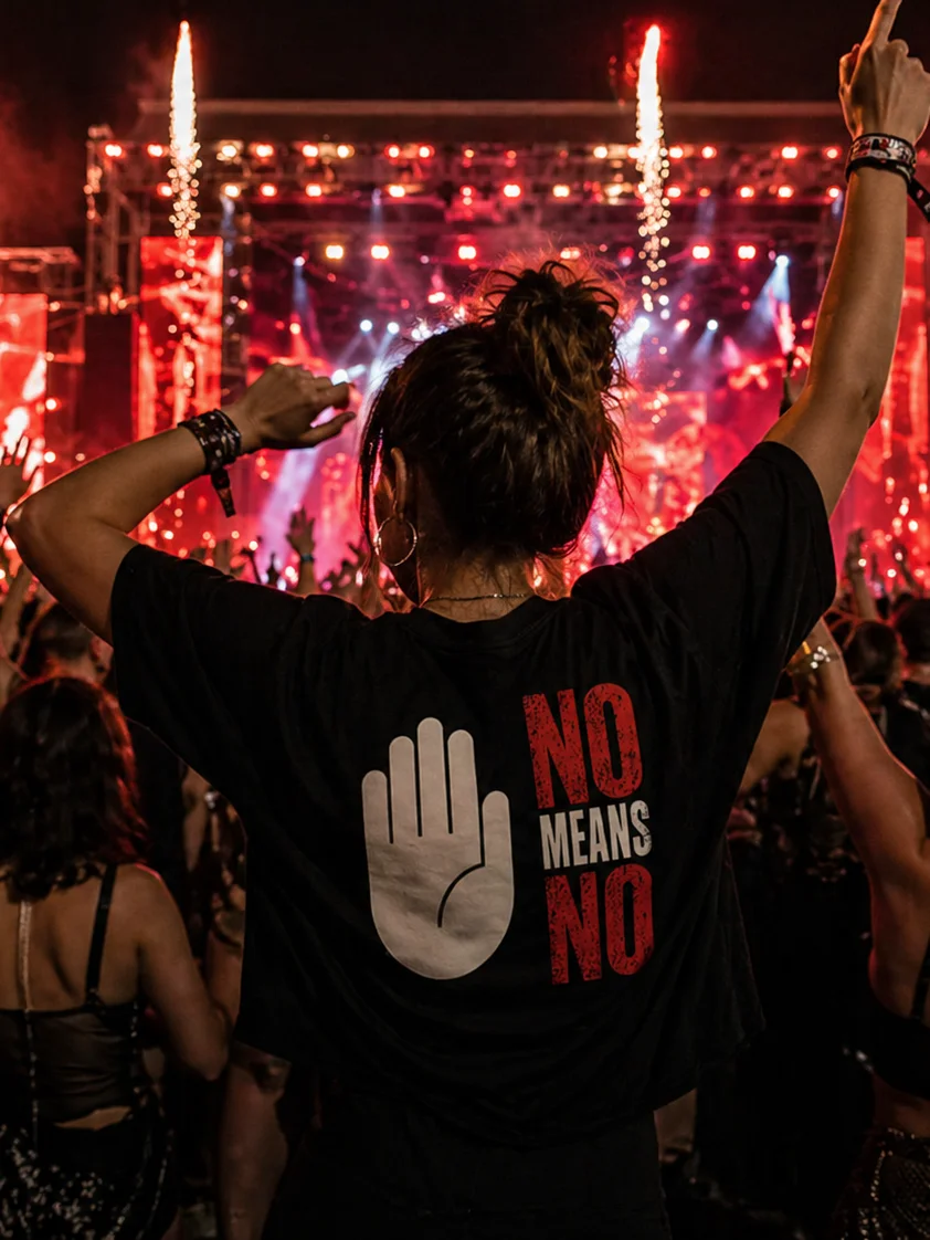 No Means No Crop Tee – Bold Statement Back Print Shirt product image (6)