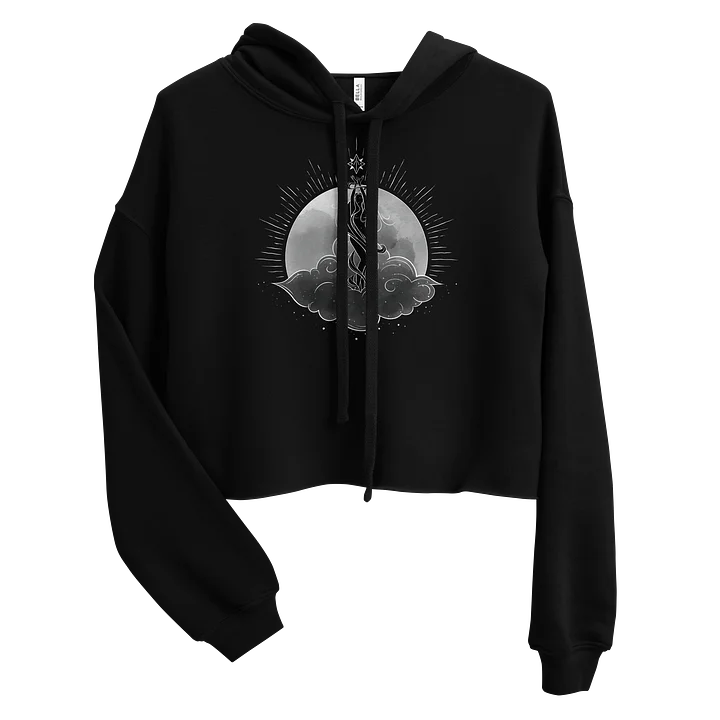 𝖆𝖗𝖎𝖆 crop hoodie product image (1)