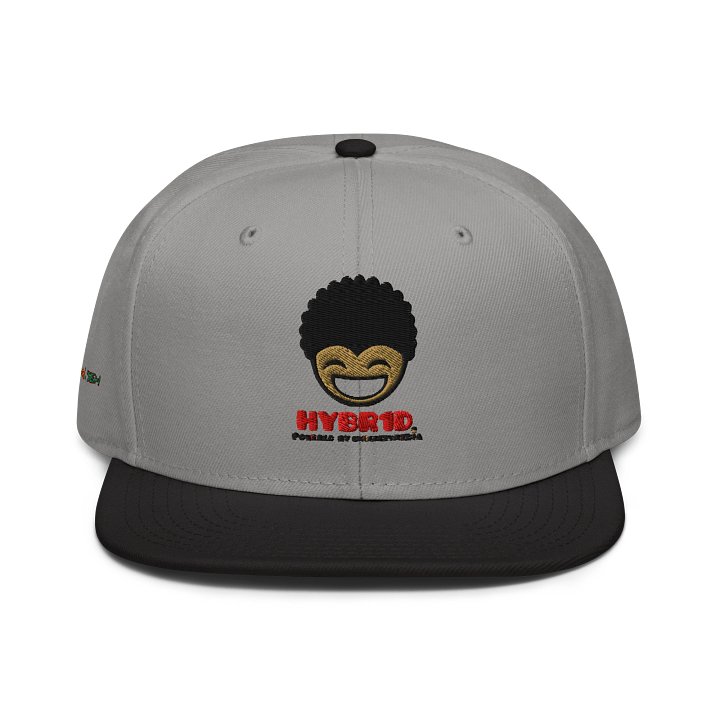 Grey ya zimmi a’SEH wool blend SnapBack cap product image (1)