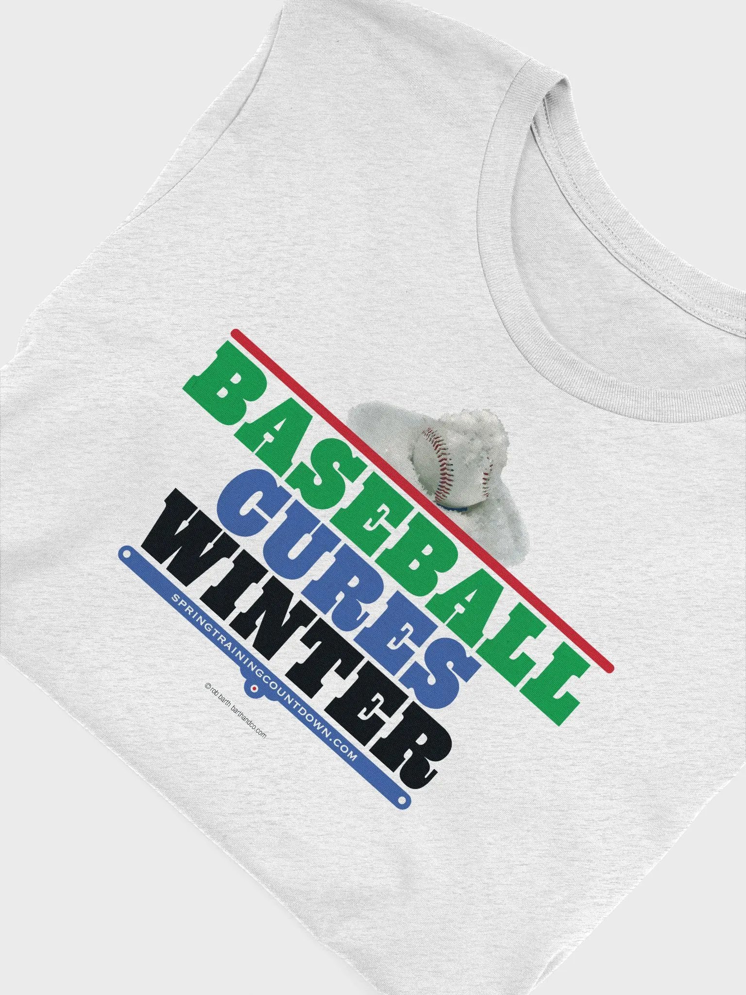 Baseball Cures Winter Tee product image (14)