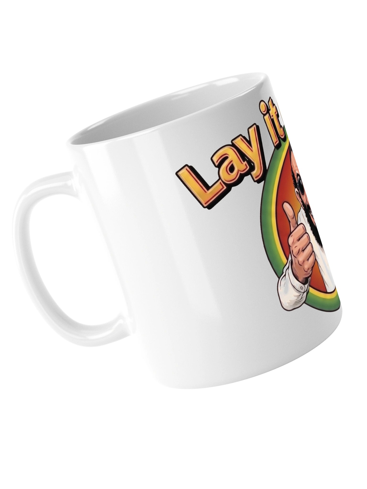 Lay It On Me Mug – Thumbs Up product image (5)