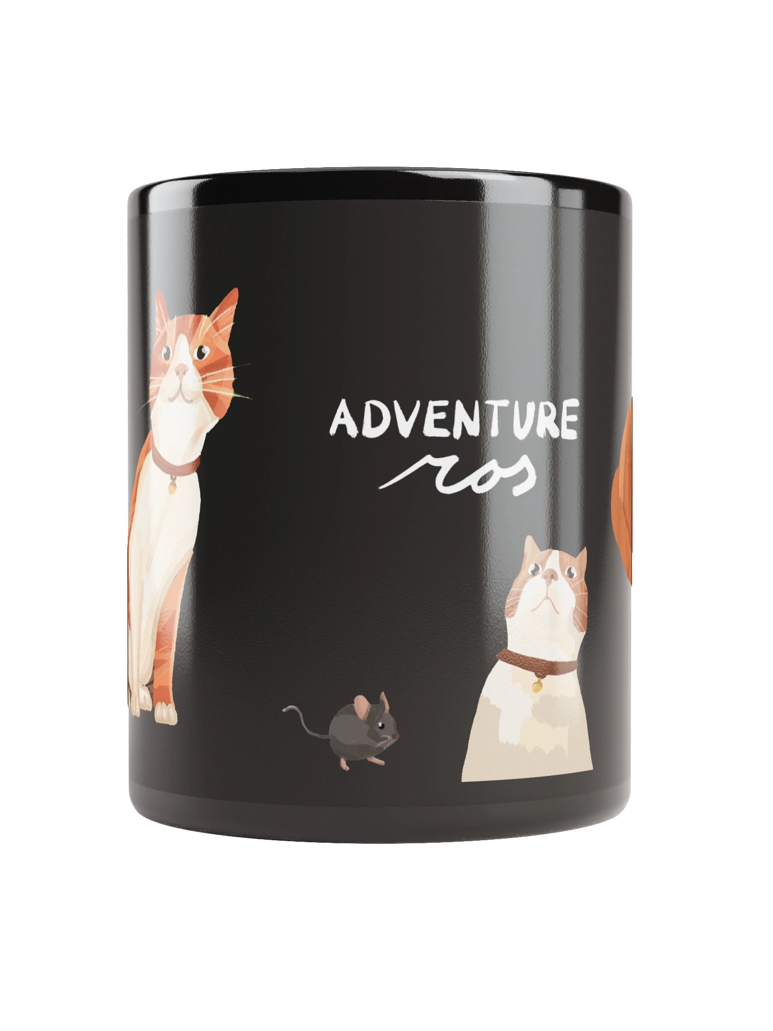Picture Book Mug (Black) 🐈 product image (5)
