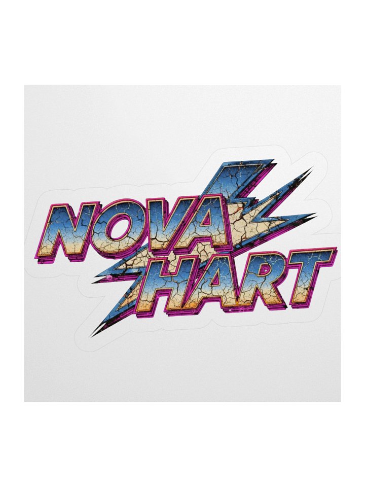 Distressed Logo Sticker product image (1)