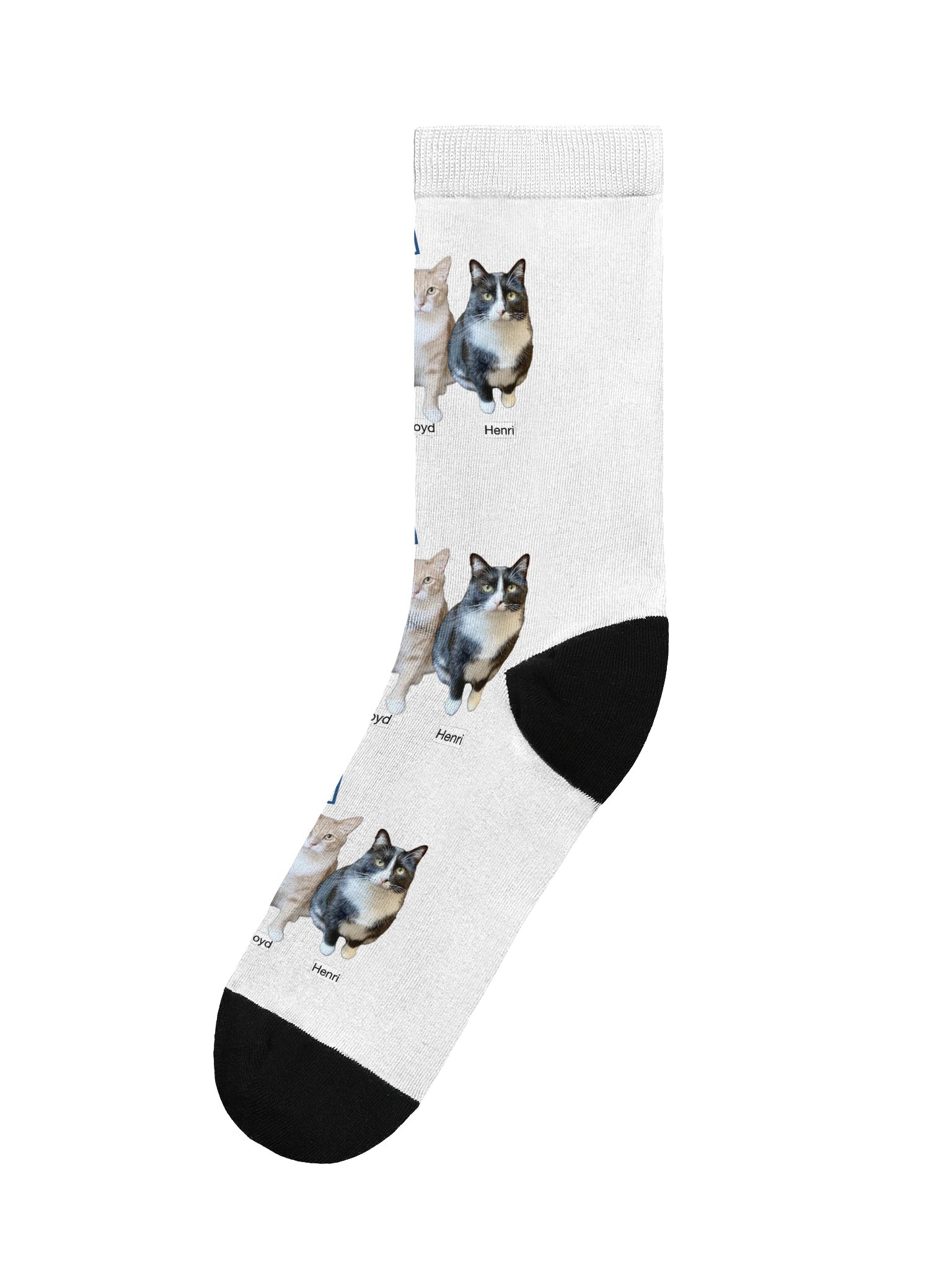 Kitties Heart Prop Lady Socks product image (1)