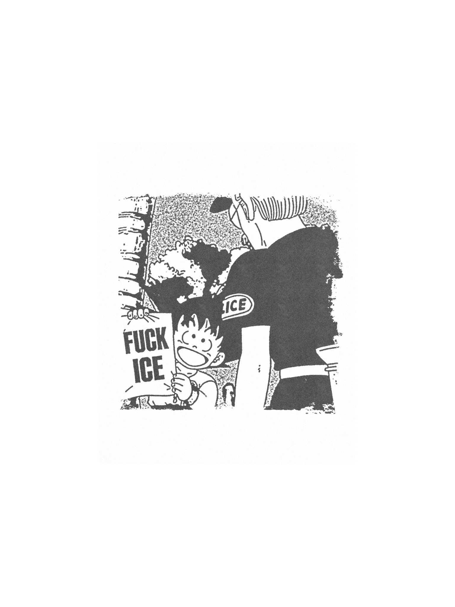 F*CK ICE ! Art Print. product image (1)
