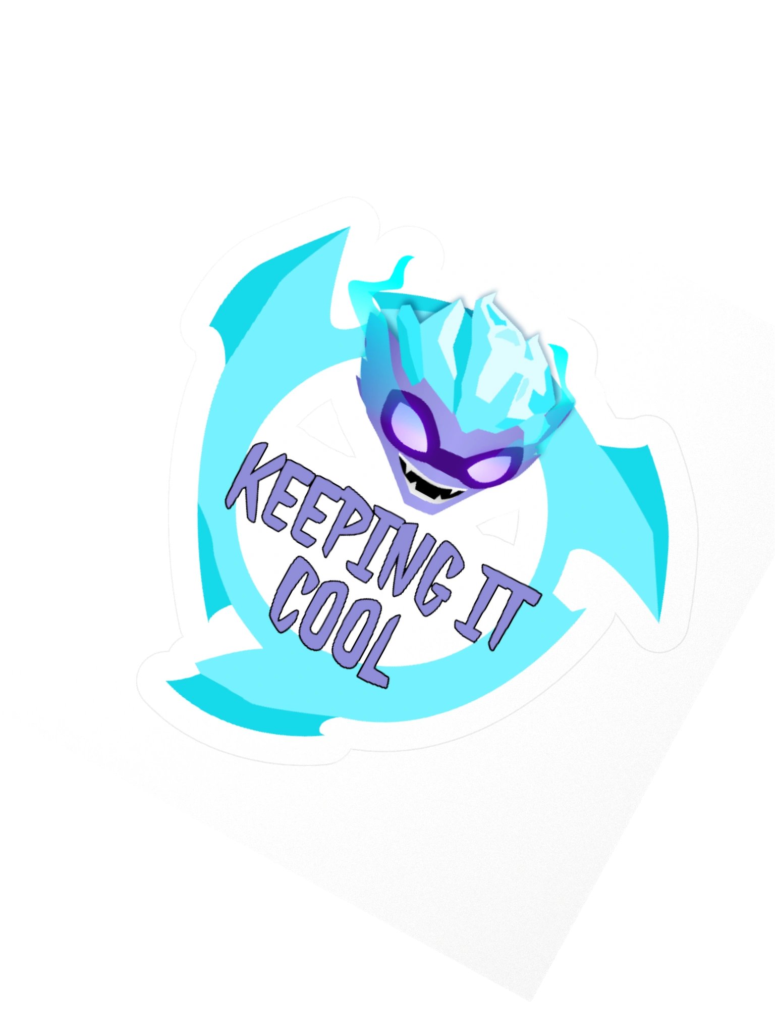 Frozen Sticker (Inspired by Freeze Blade) product image (2)