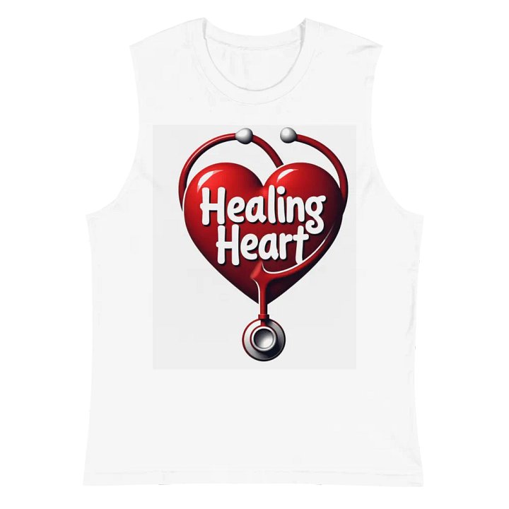Healing Heart Bella+Canvas Muscle Tank product image (2)