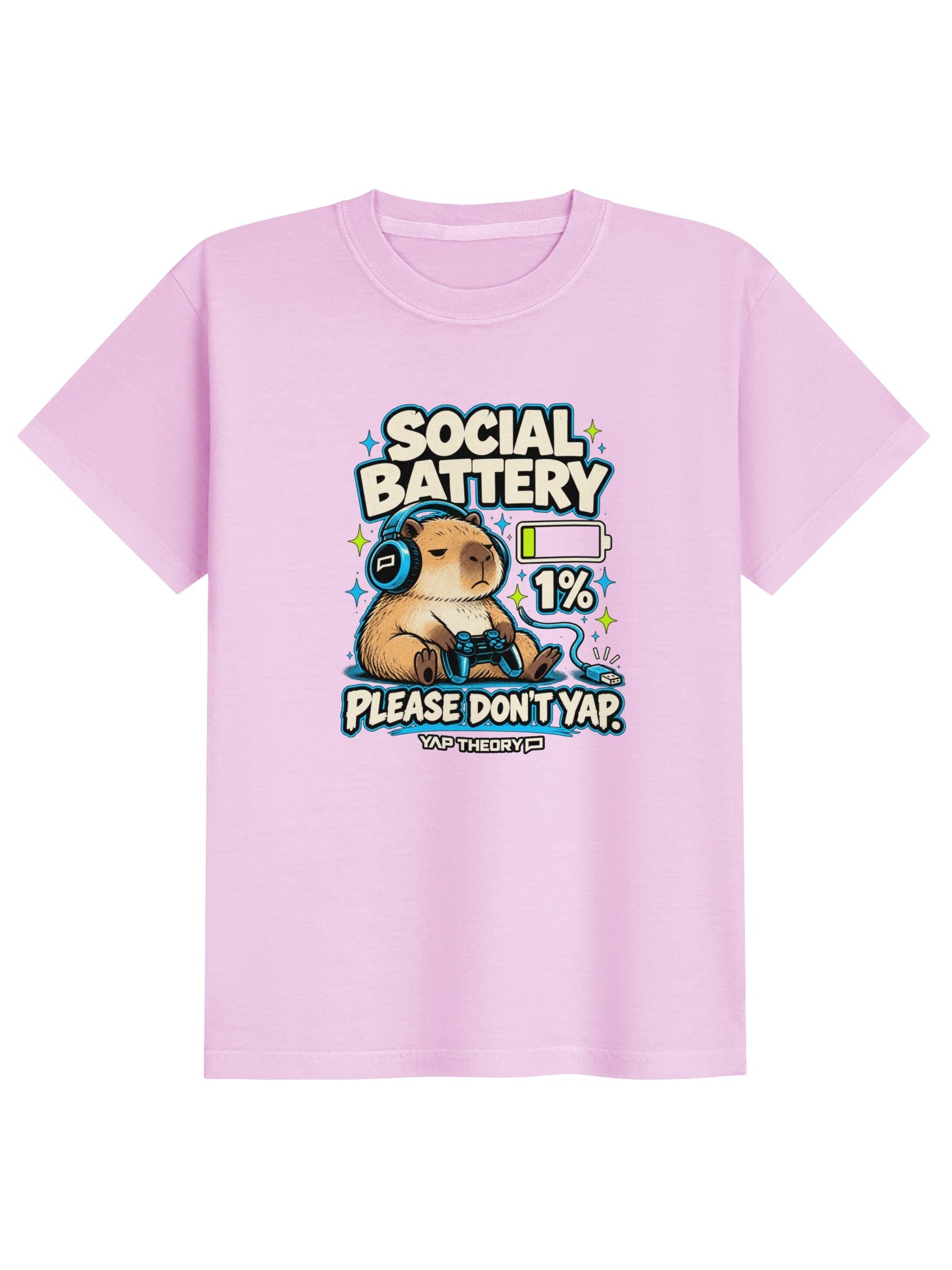 SOCIAL BATTERY Youth Tee product image (1)