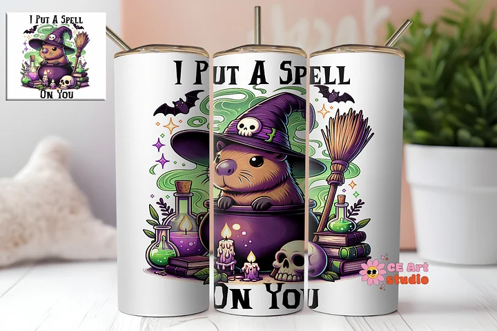I Put A Spell On You Tumbler Wrap PNG product image (1)
