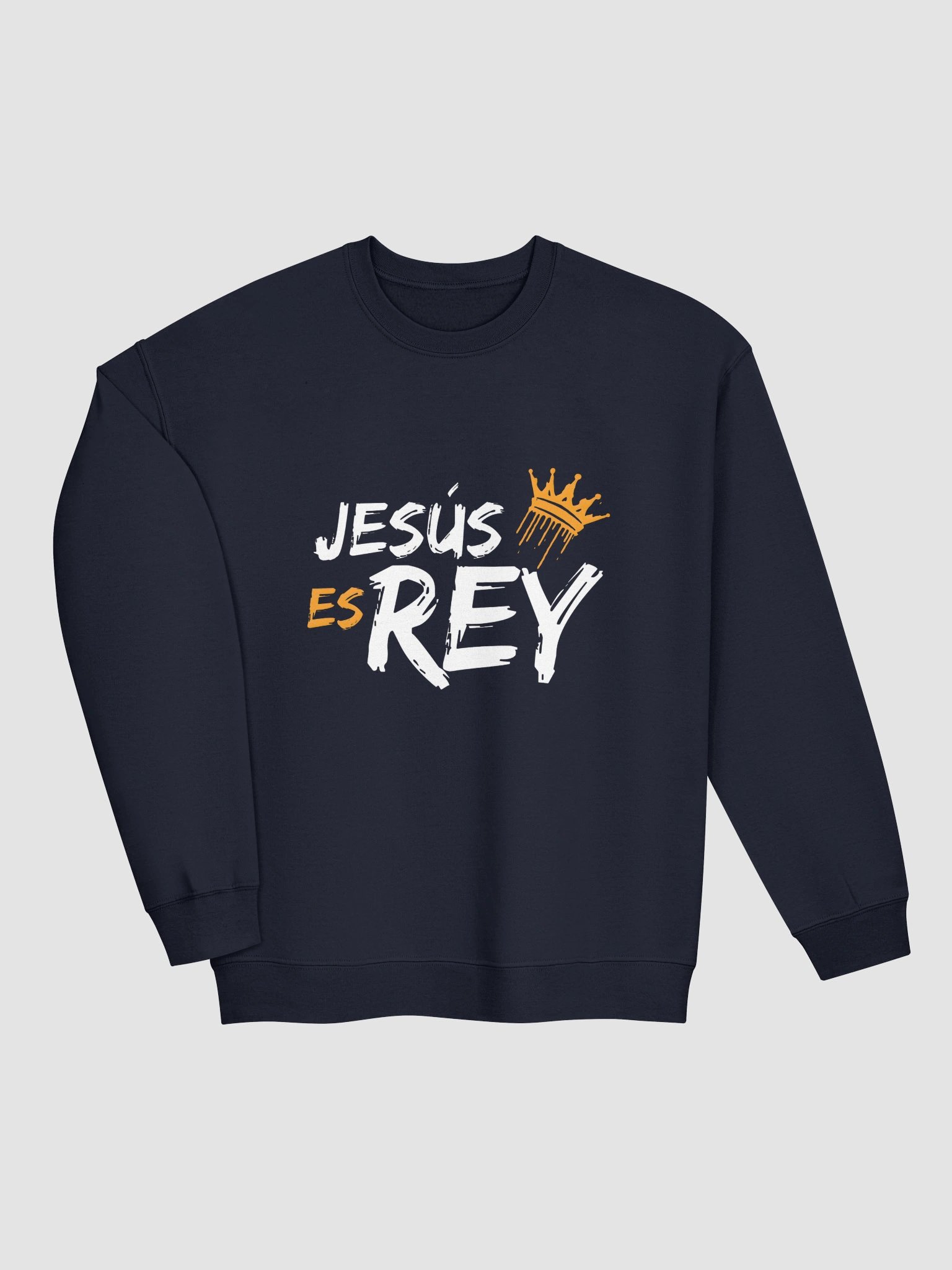 Sudadera Unisex Cuello Redondo | Jesús es Rey product image (7)