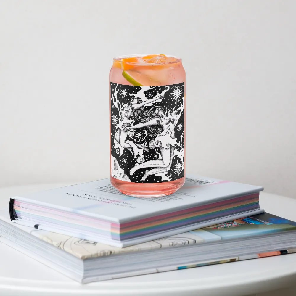 Gemini Zodiac Can-Shaped Glass product image (6)