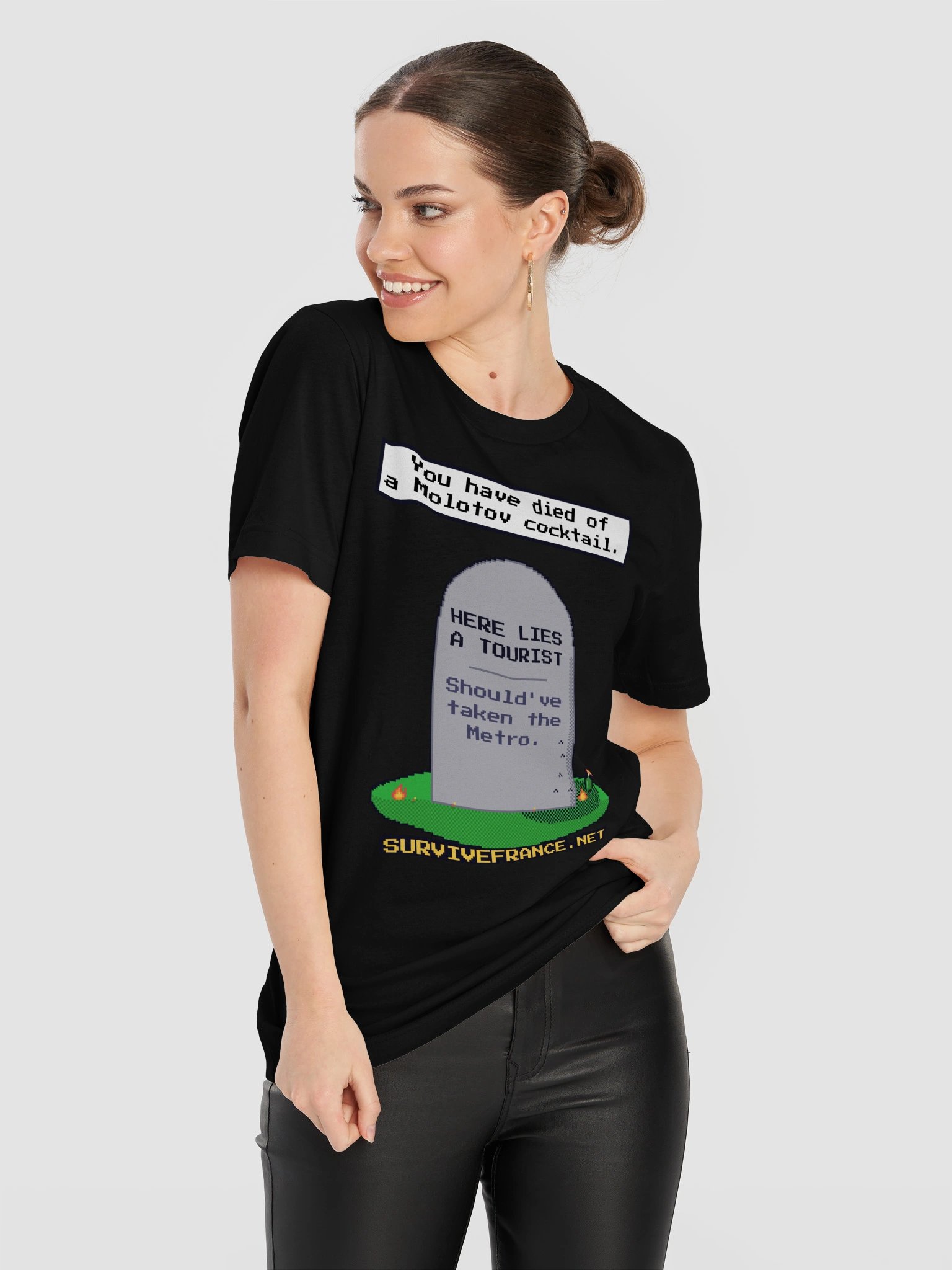 You Have Died of a Molotov Cocktail Tee product image (11)