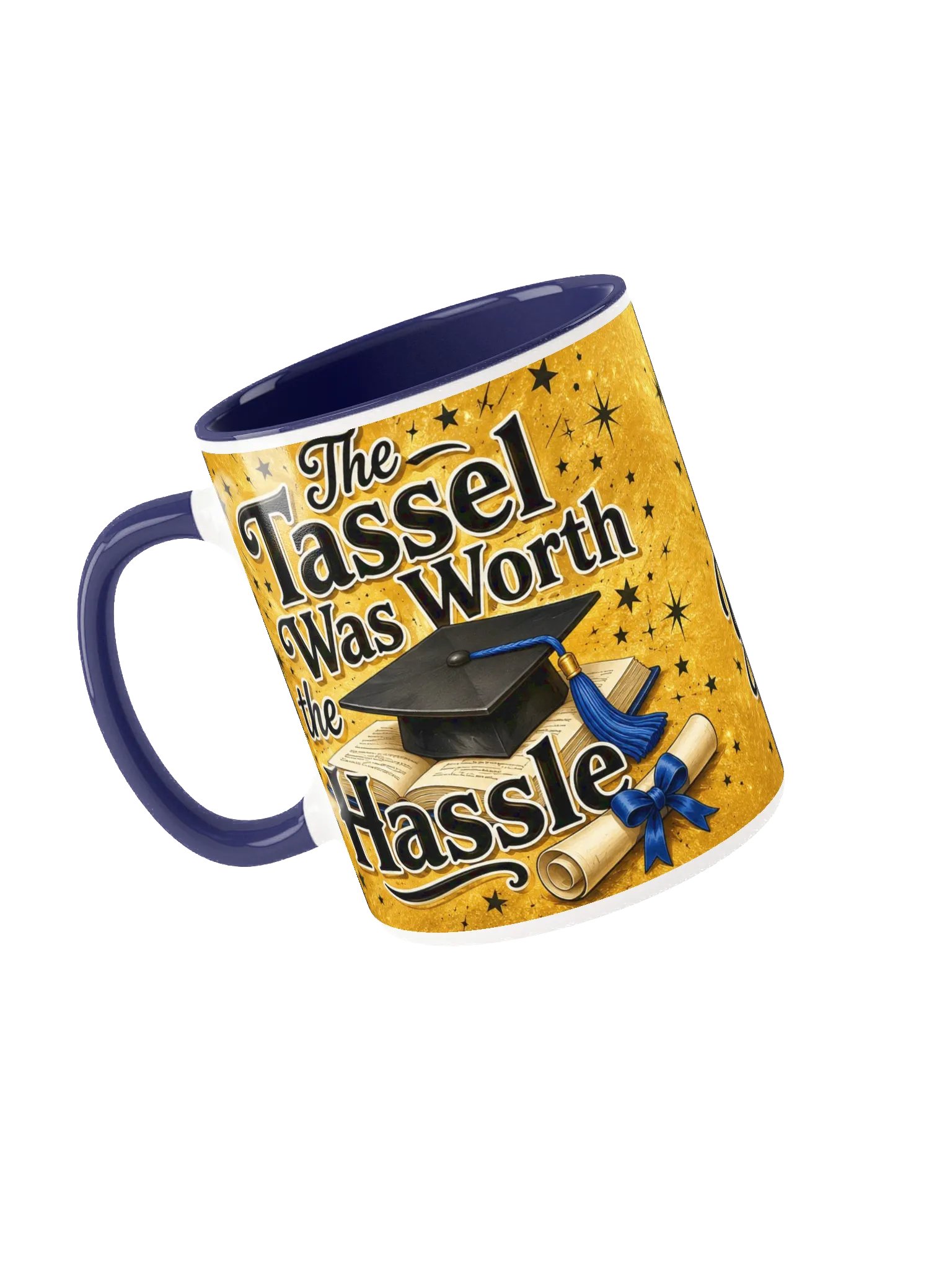 The Tassel Was Worth the Hassle — Ceramic Graduation Mug product image (3)