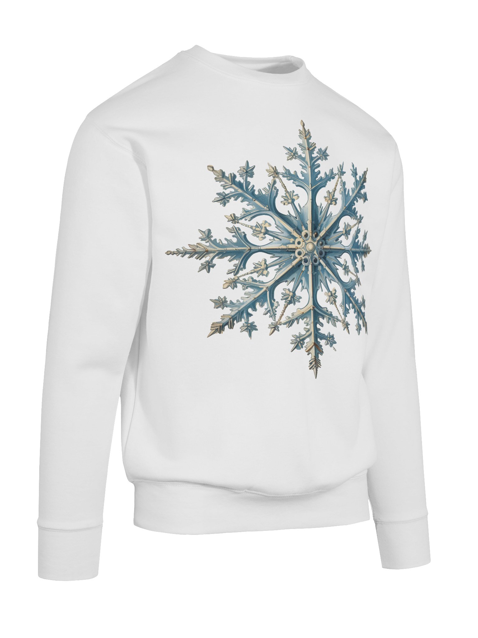 Blue Snowflake Sweatshirt product image (10)