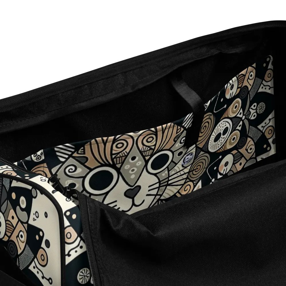 All-Over Print Duffle Bag product image (7)