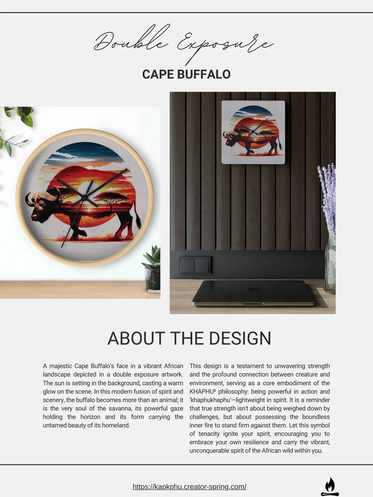 Double Exposure - Cape Buffalo 2.0 product image (1)