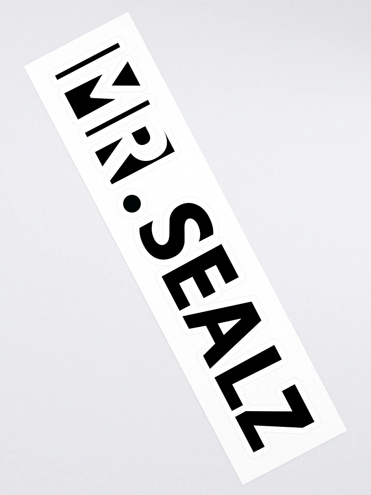 Mr. Sealz Sticker: Text logo product image (2)