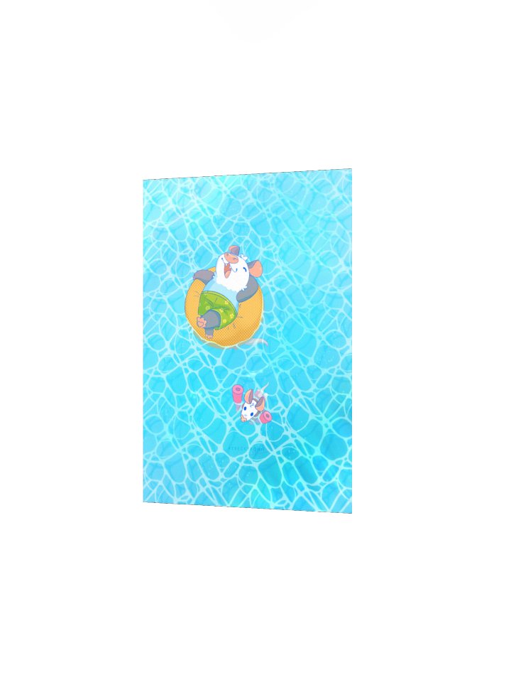 Gone Swimmin' Possum Print product image (4)