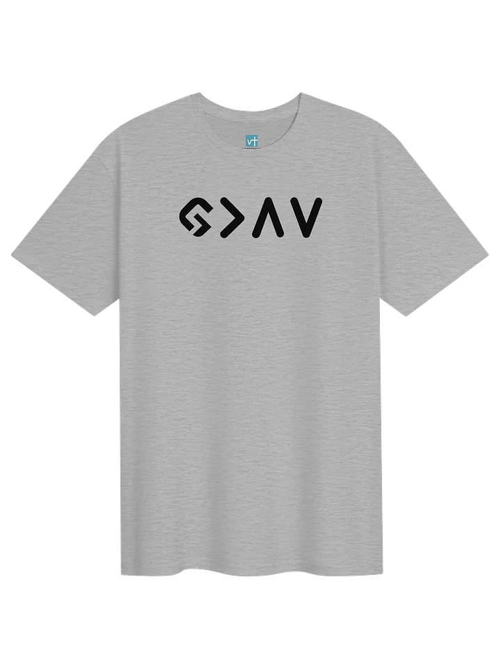 God is Greater Symbol Tee – The Faith Habit Edition product image (1)