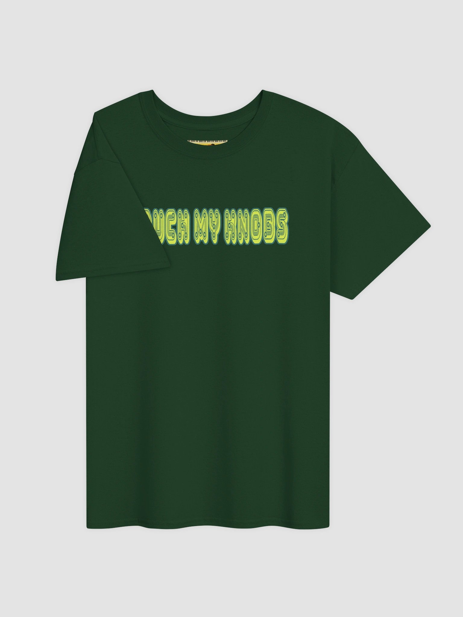 TOUCH MY KNOBS, by Frank Fonik Unisex t-shirt product image (4)