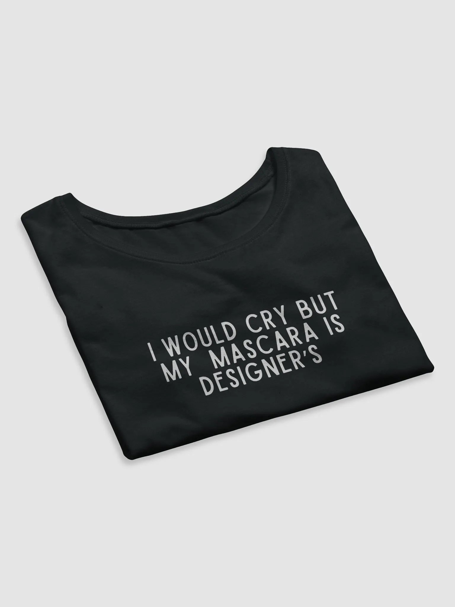 I Would Cry Crop Tee product image (3)