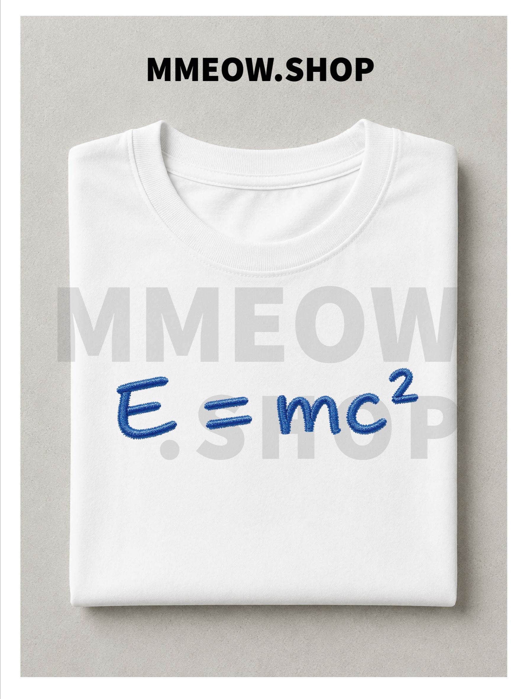 E = MC2 T- shirt product image (9)