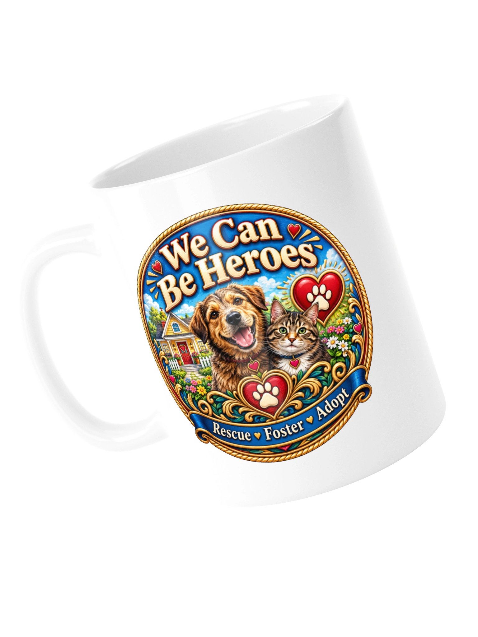 We Can Be Heroes Pet Rescue Mug product image (4)