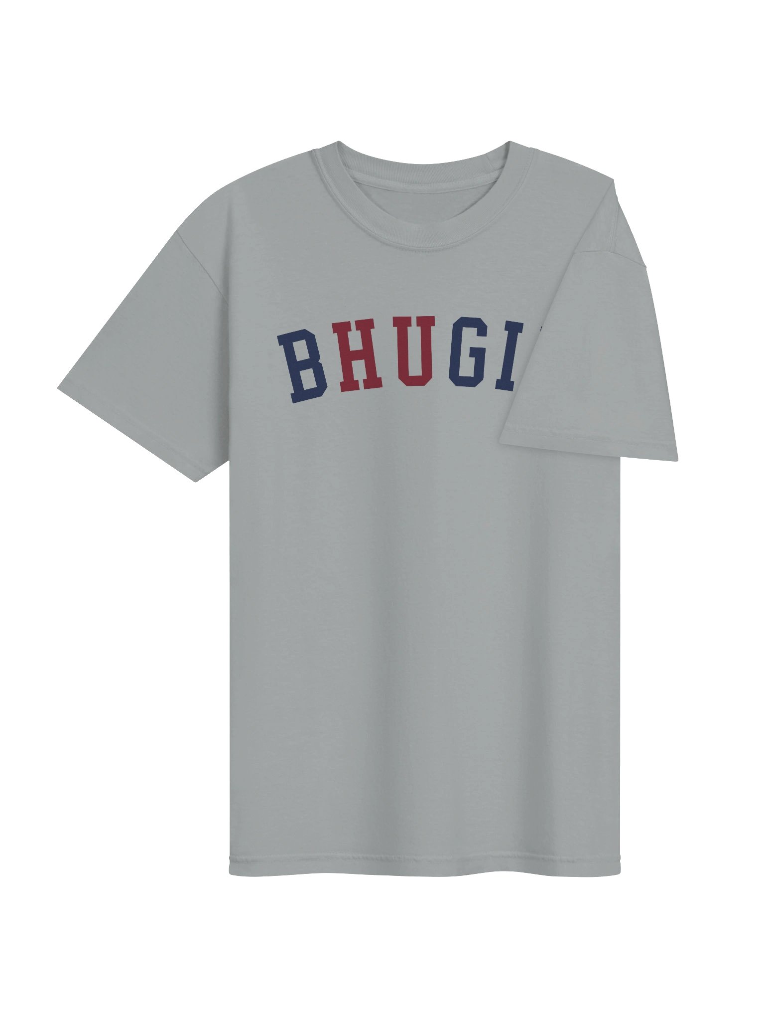 BHUGIE Heritage Tee – Granite product image (4)