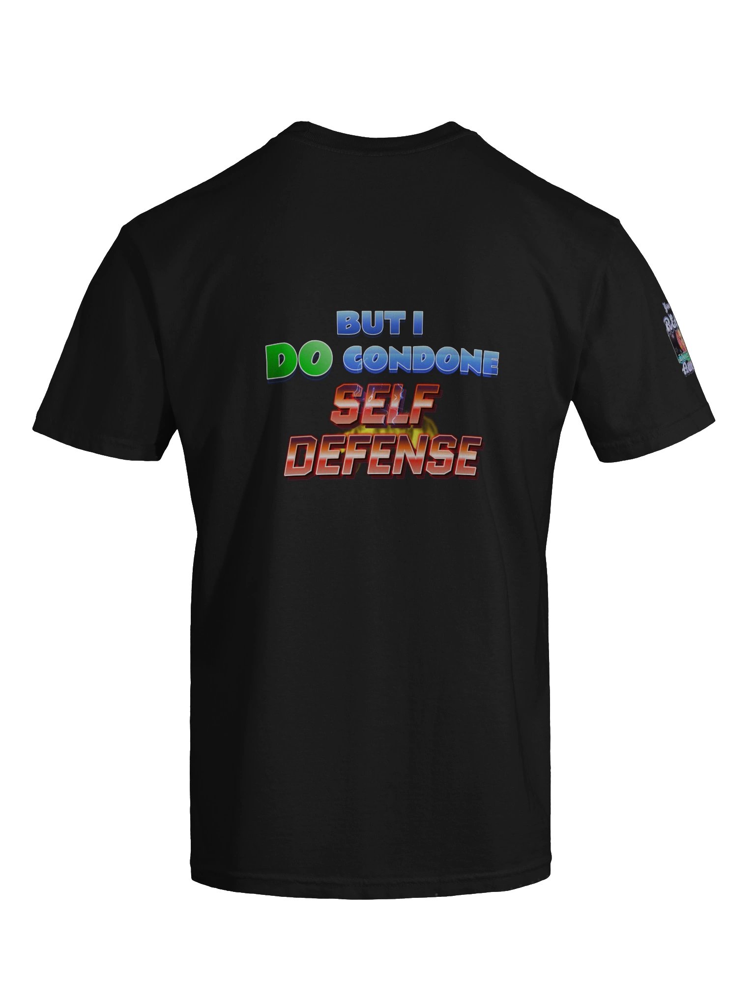 I Don’t Condone Violence Lightning Tee (Male) product image (68)