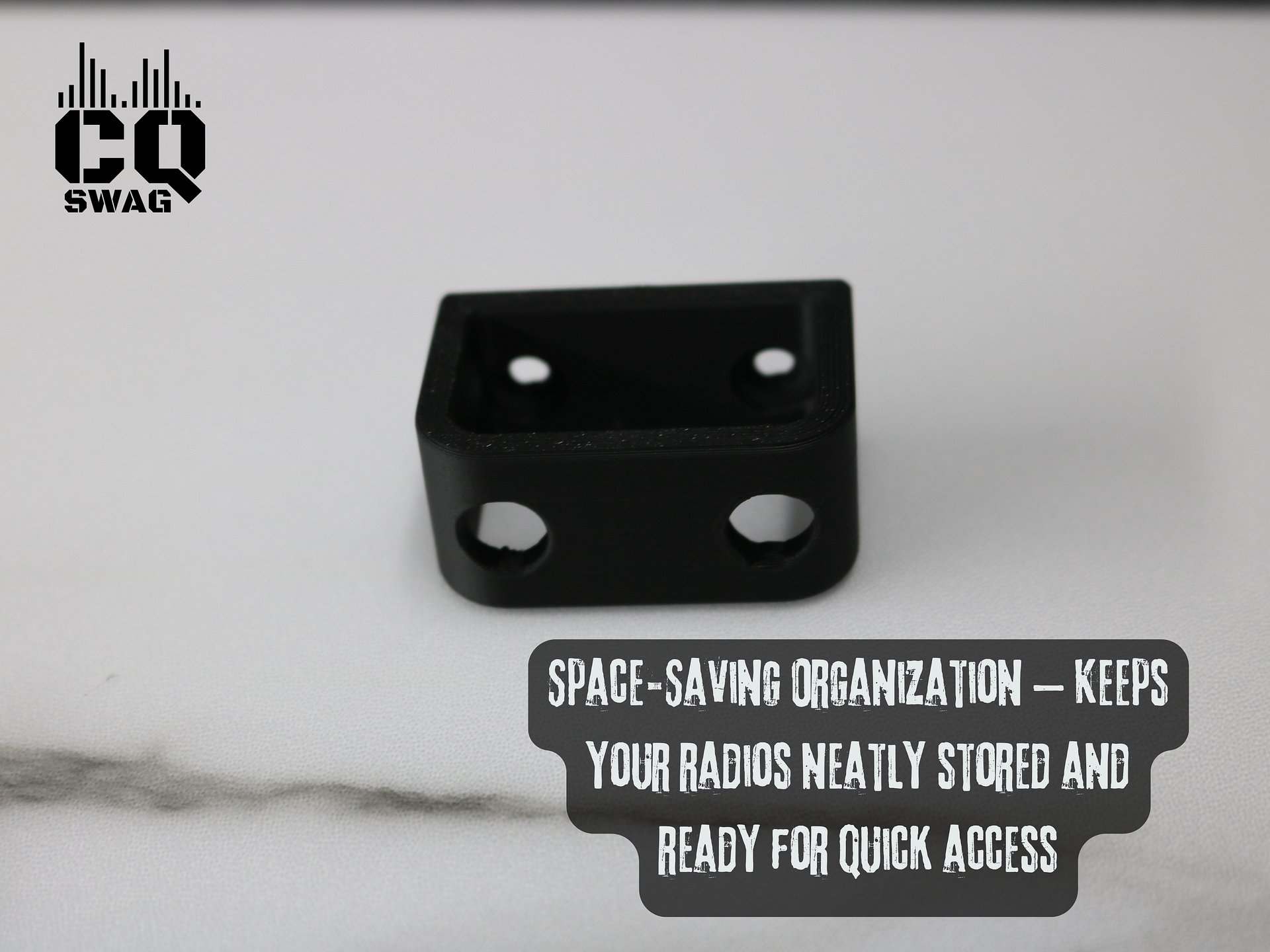 Handheld Ham Radio Wall Mount (4pk) product image (2)