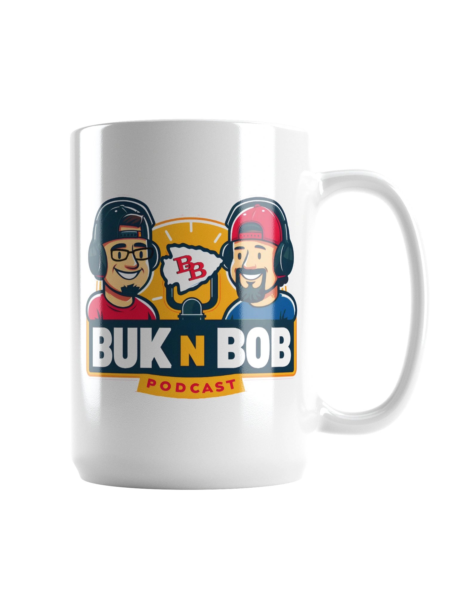 Buk N Bob Podcast Mug product image (1)