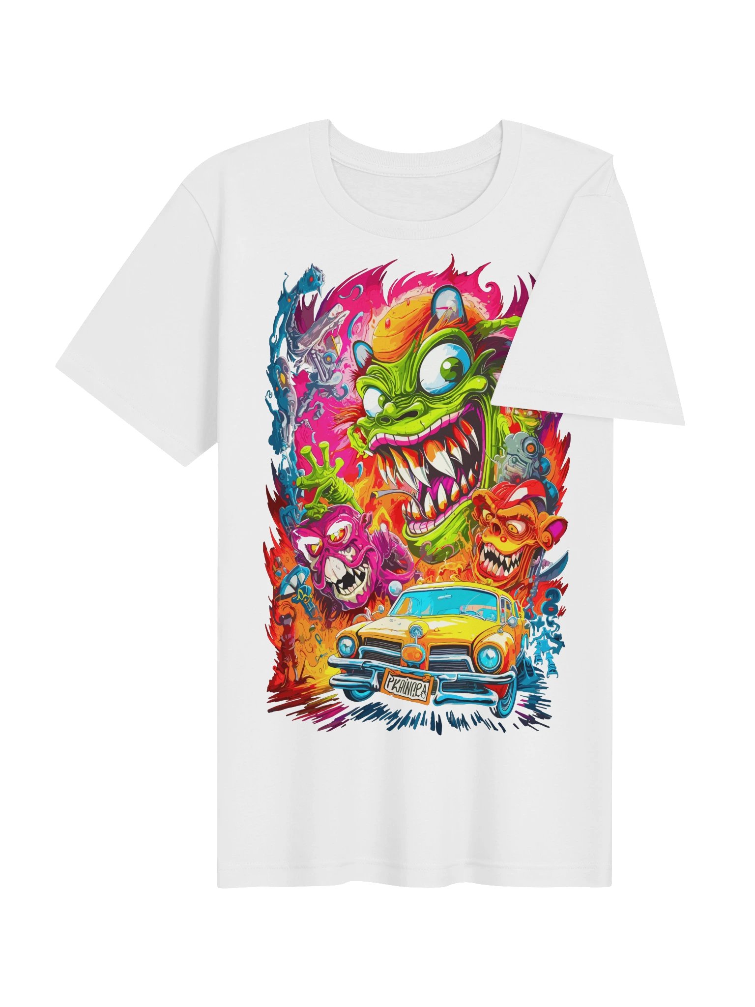 FLATLINERACER Bella+Canvas Supersoft Tee product image (10)