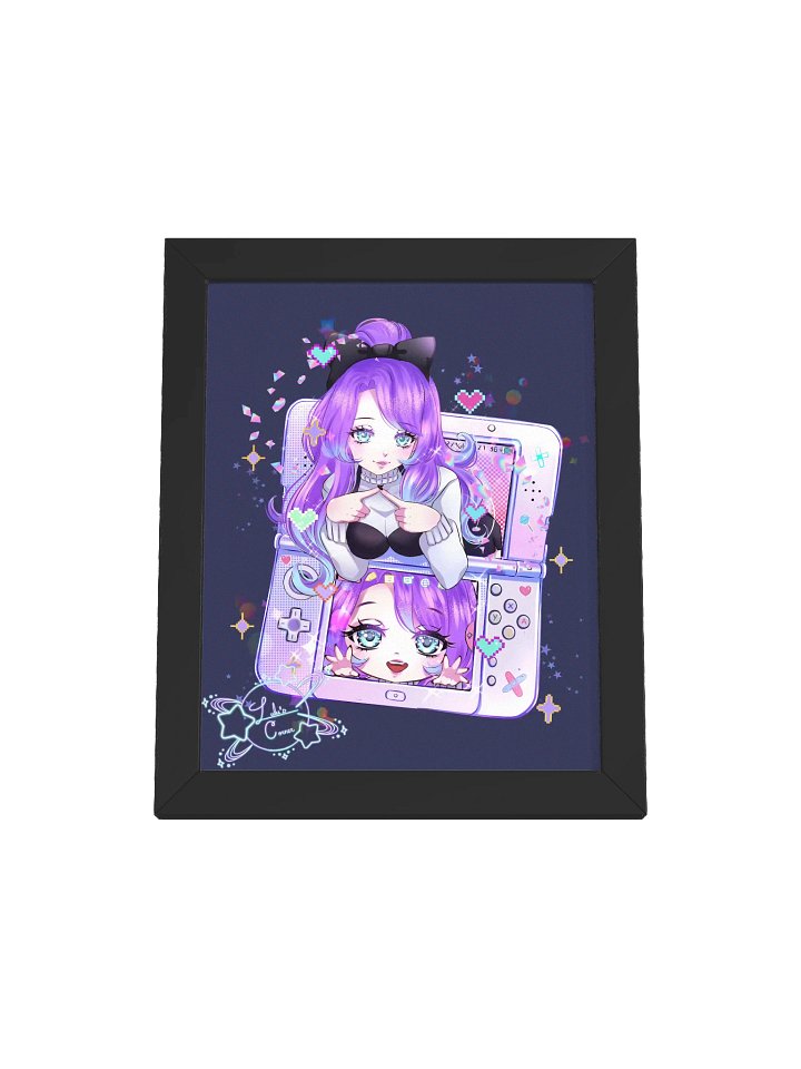 Framed DS Fem Lulu Signed Poster product image (2)