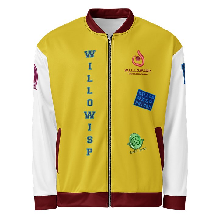 WILLOWISP Intern Varsity Jacket (yellow) product image (1)