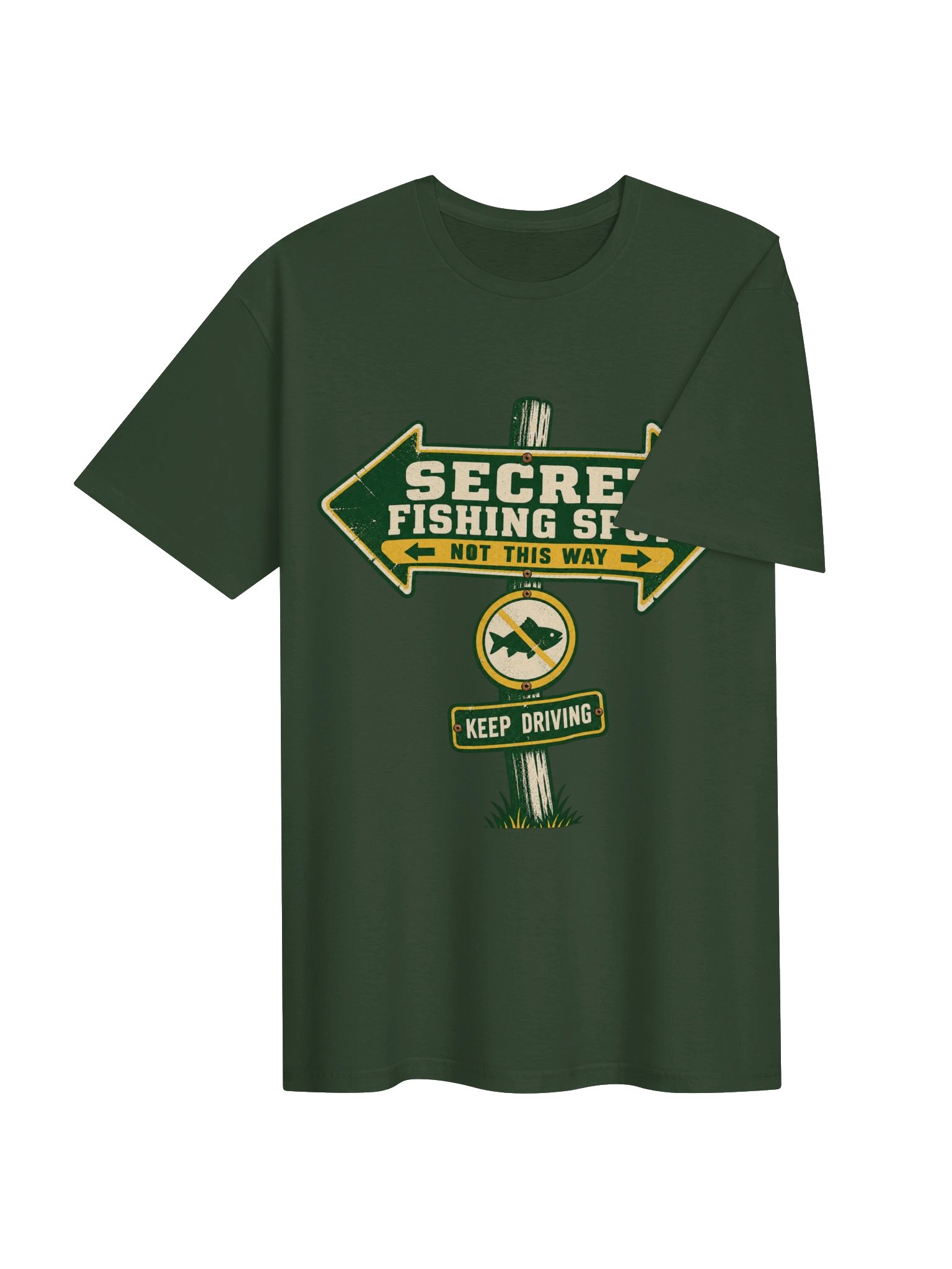 Secret Fishing Spot T-Shirt product image (44)