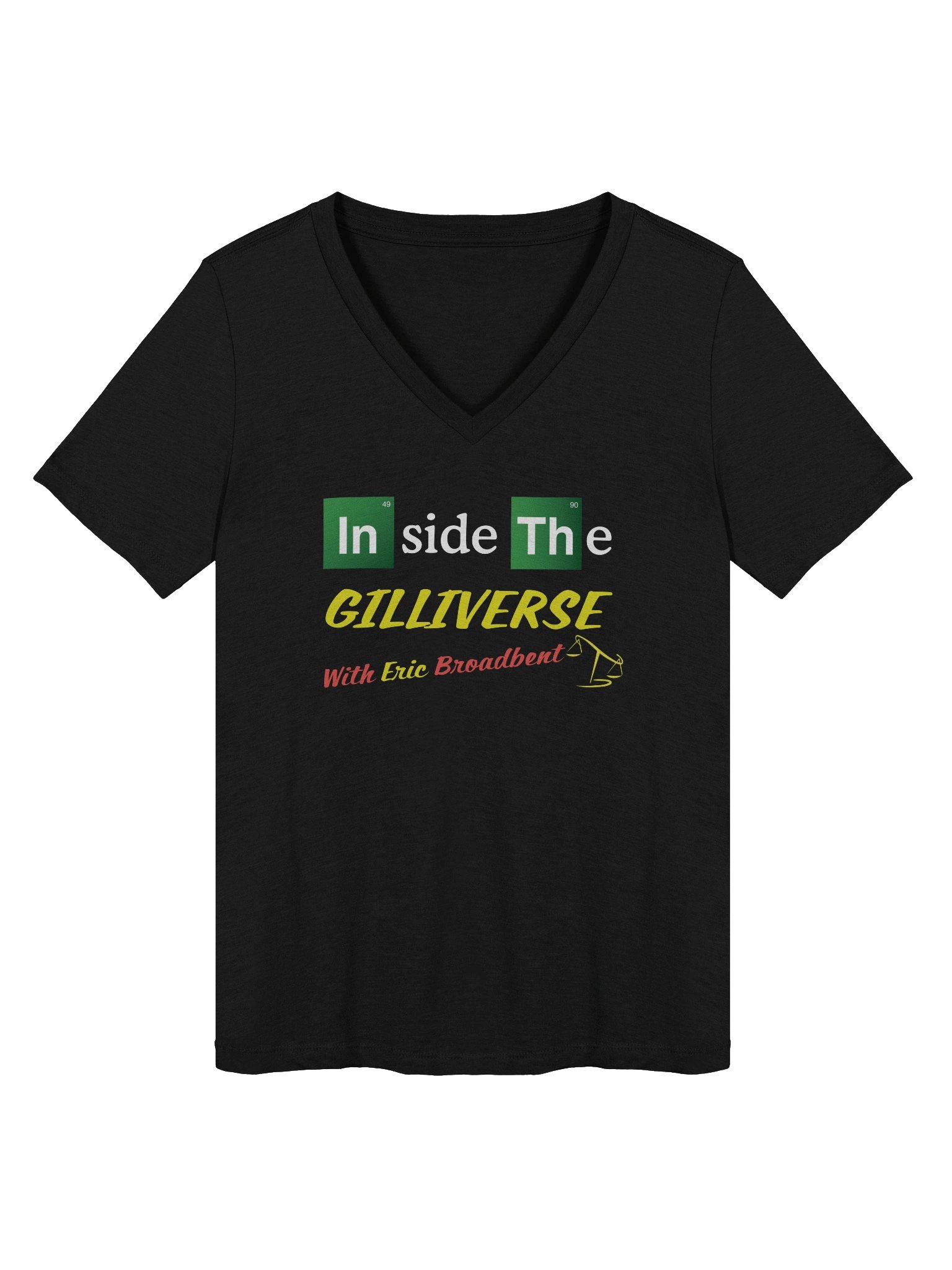 Gilliverse Bella+Canvas Women's Relaxed V-Neck T-Shirt product image (2)